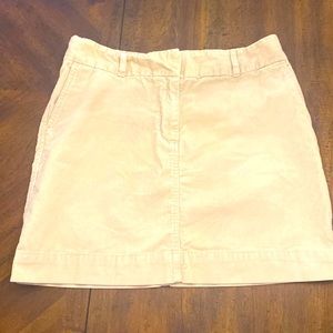 Vineyard vines women’s skirt corduroy tan size 10